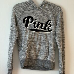Gray Vintage PINK Hoodie